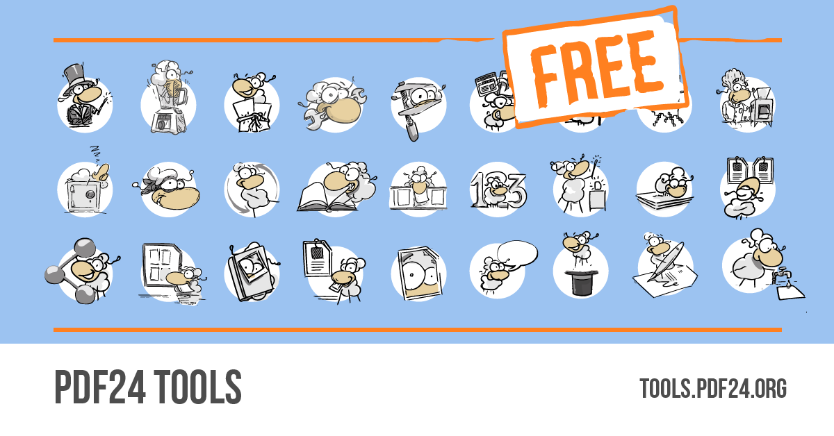 PDF24 Tools: 免费且易于使用的在线PDF工具